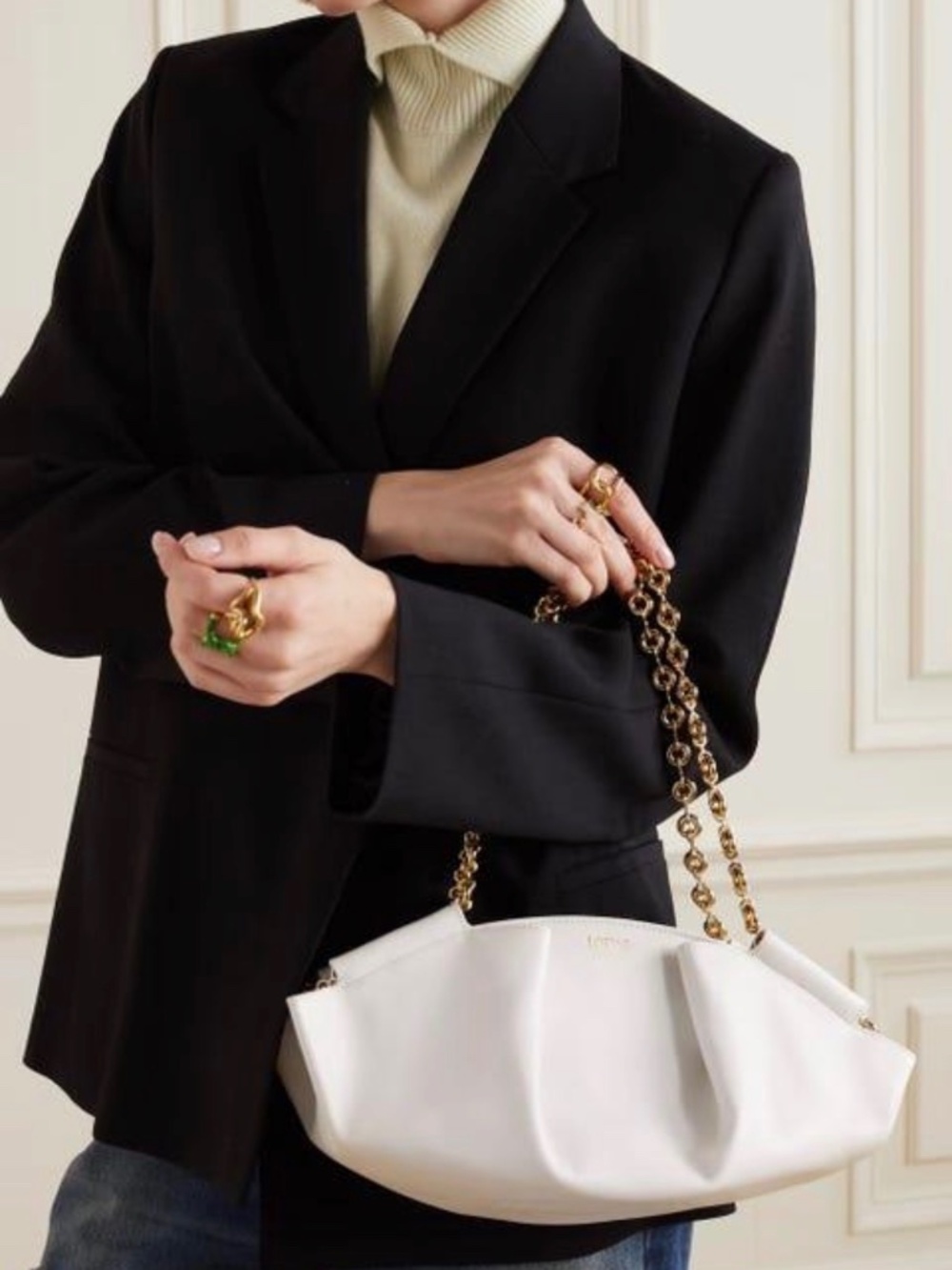 Loewe Small Paseo Chain Shoulder Bag (Brand New)
